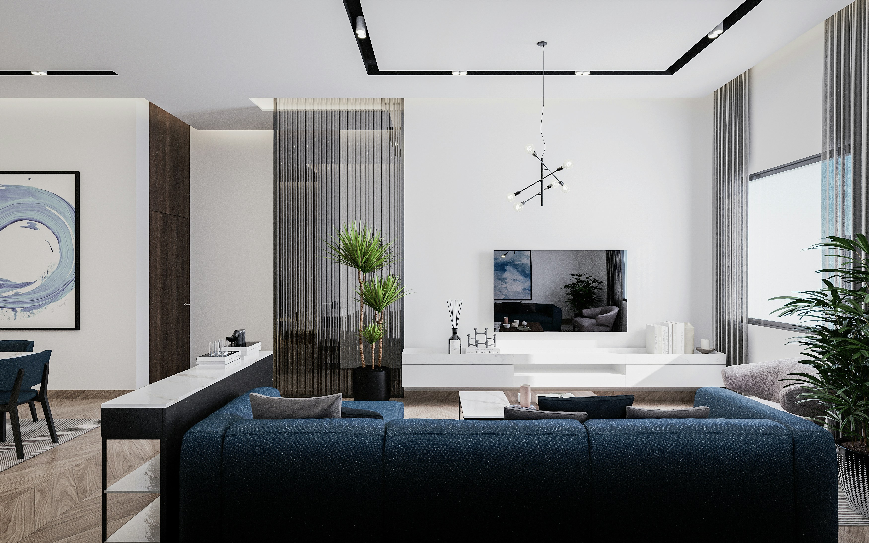 Interno di appartamento ristrutturato